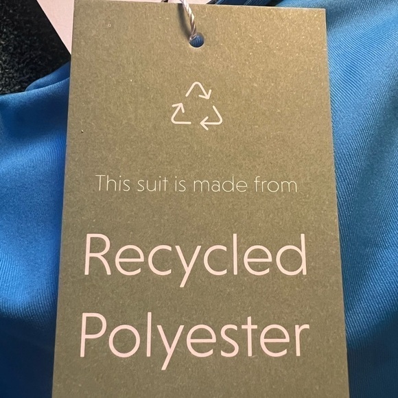 Andie Swim The Newport Top Blue size Large NWT - Picture 4 of 8